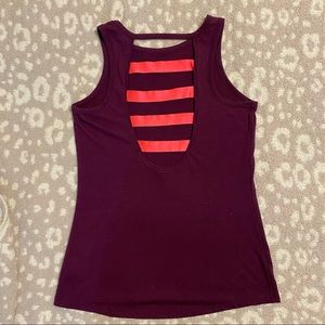Victoria’s Secret Sport VSX tank top purple/neon pink